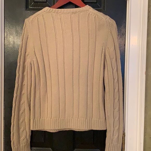 Express cable knit sweater size M L - Picture 4 of 4